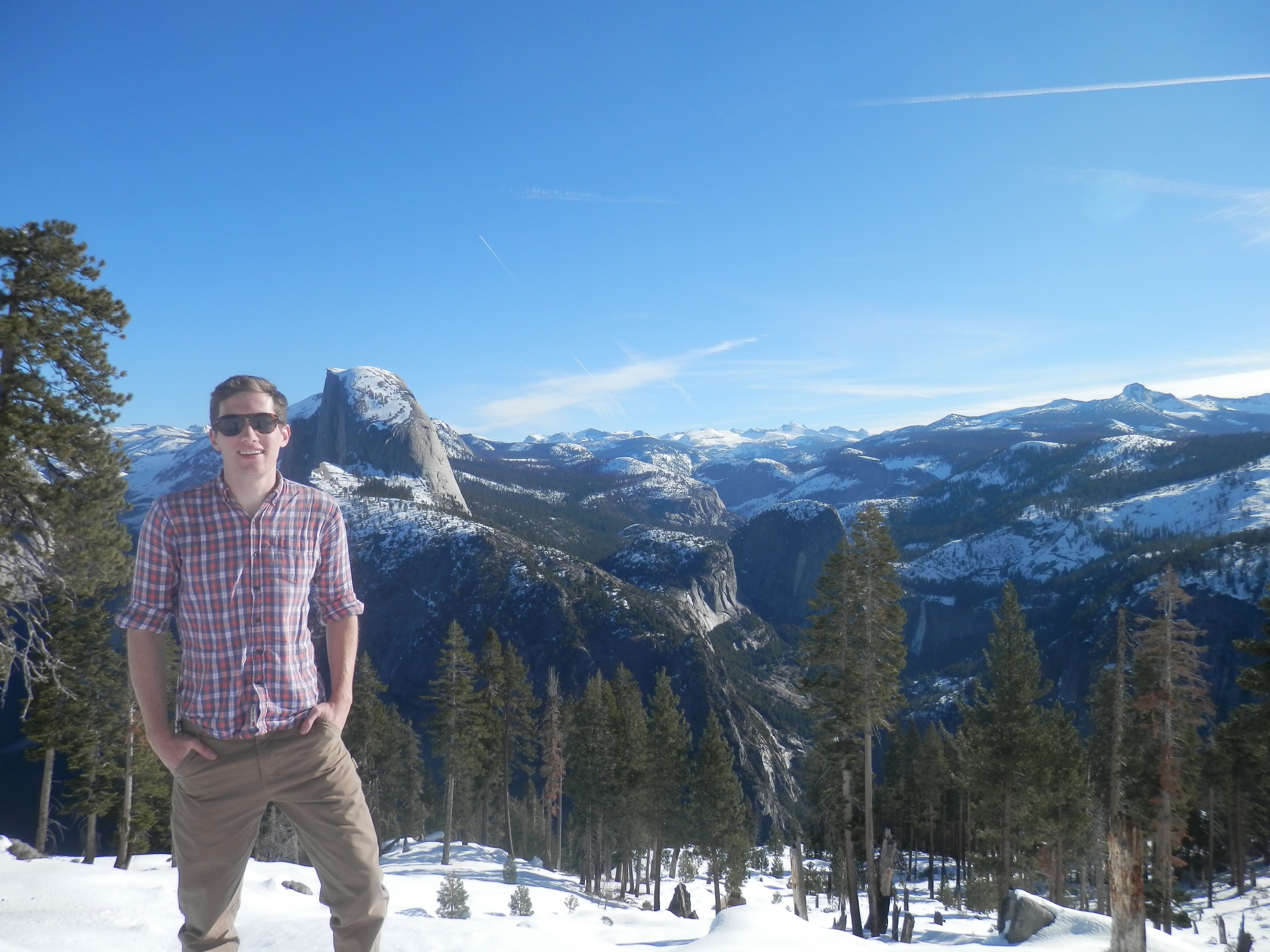 Yosemite snowshoeing