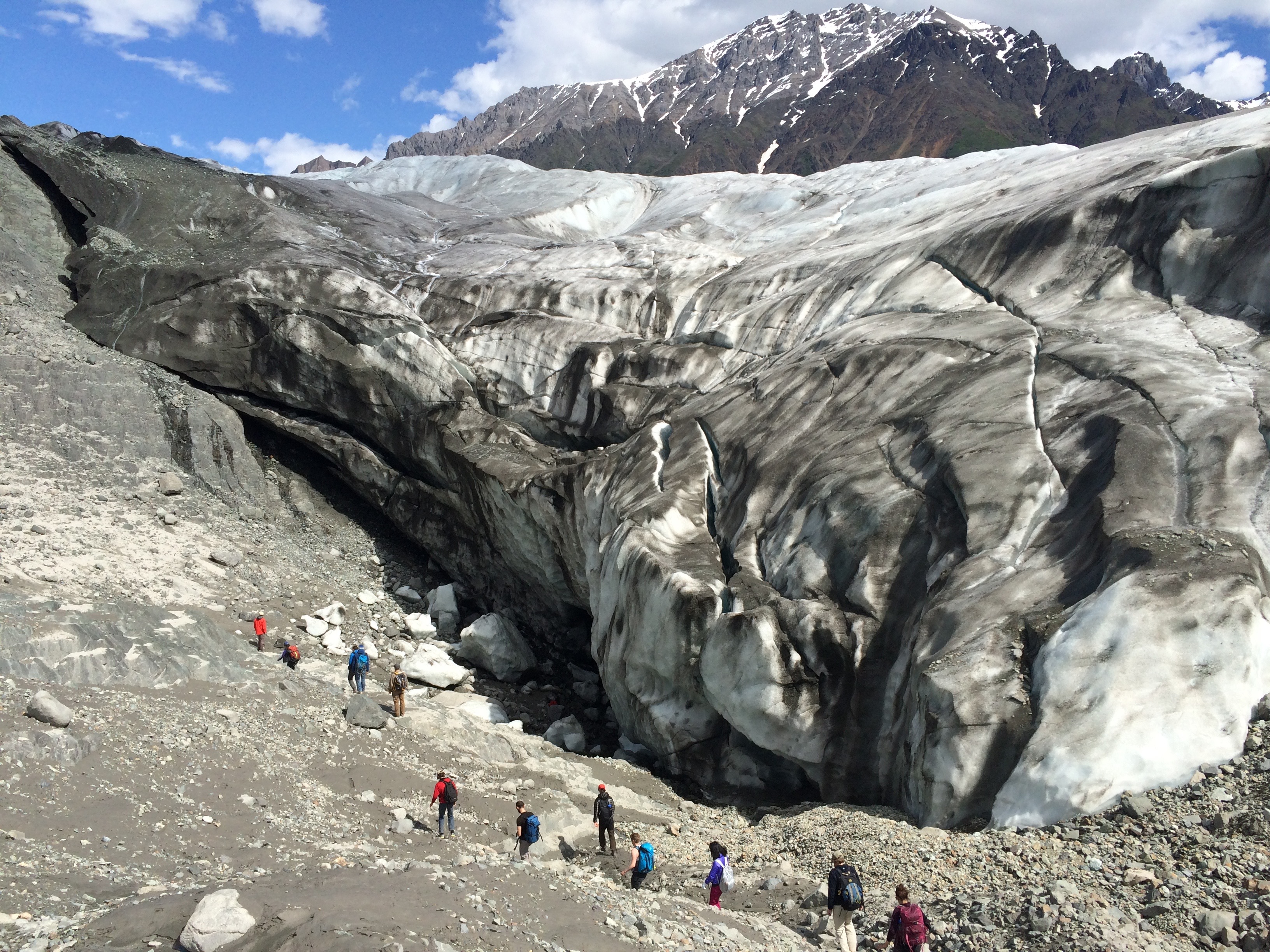 Root glacier, McCarthy, Alaska