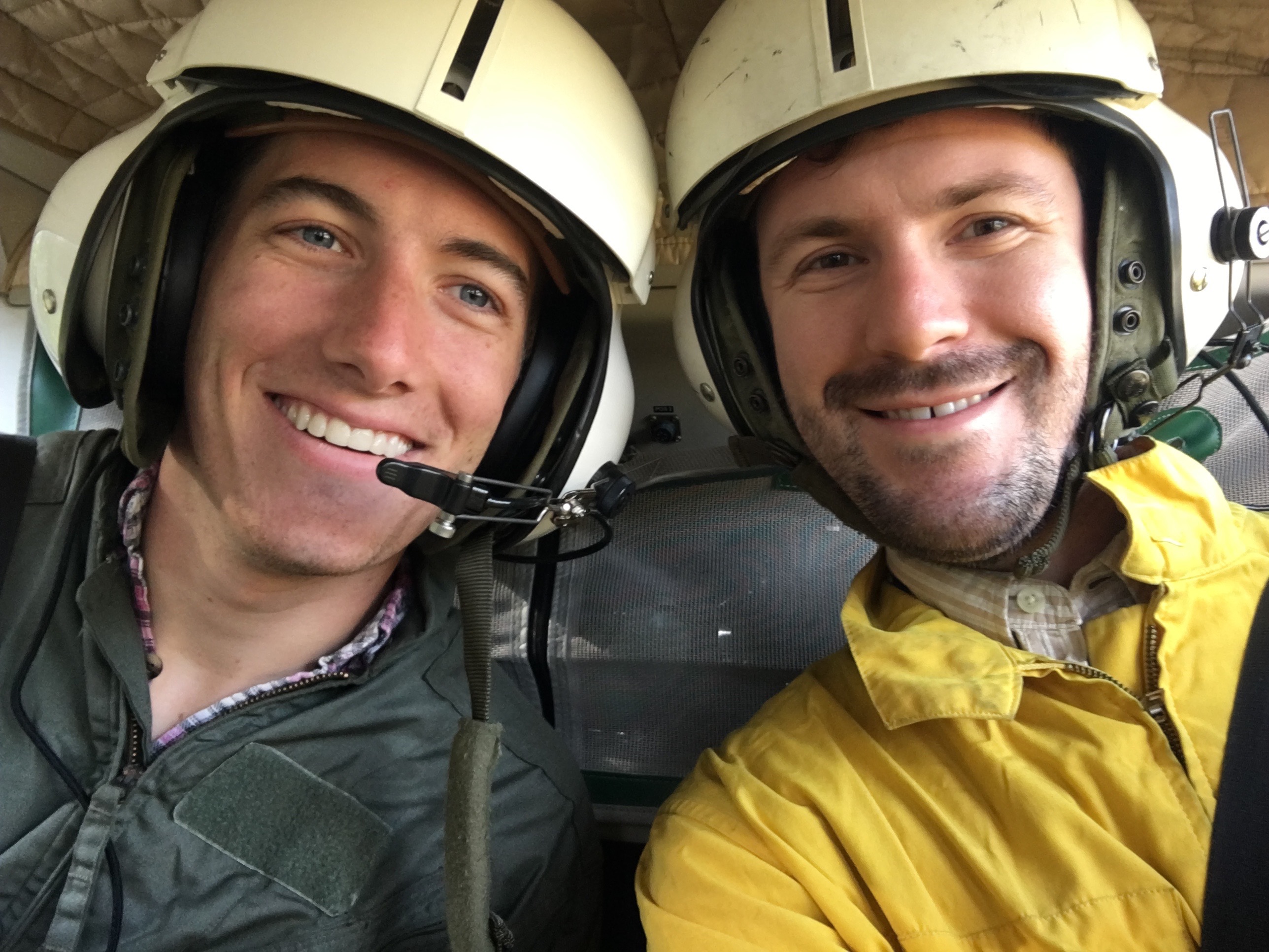 Flying in style for USGS fieldwork