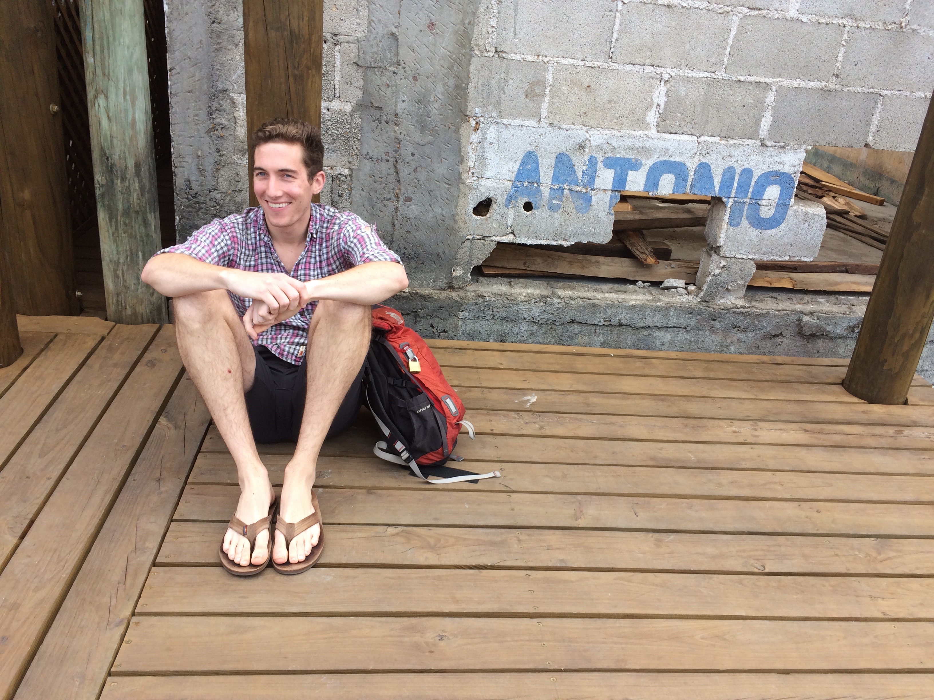 Waiting for a water taxi