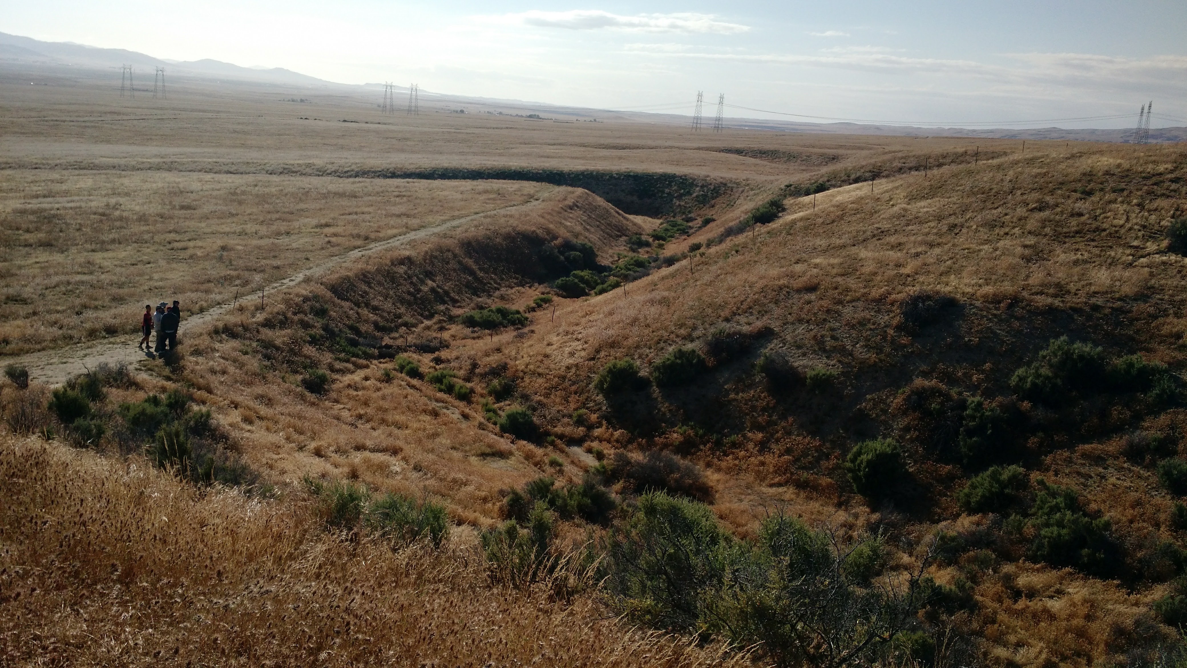 Wallace Creek fault offset